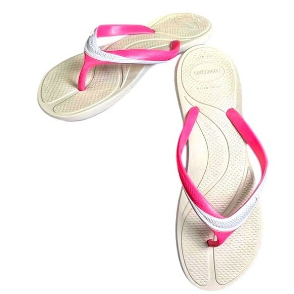 Havaianas Shoes - Havaianas Tradi 2.0 Flip Flops Pink Two-Tone Sandal~Women's 13/14- Men 11/12